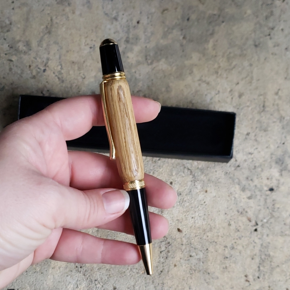 New Gold pen gift for him Handmade - Picture 2 of 4